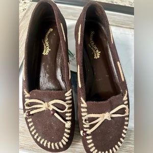 Skechers 8.5 Brown Leather Driving Shoes